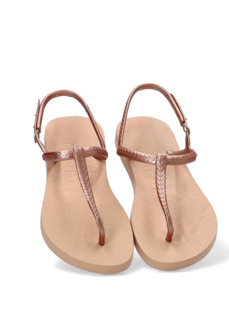 Chanclas de playa rosa para mujer ETIKA C-10109