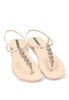 Chanclas de playa de goma beige para mujer IPANEMA 27299