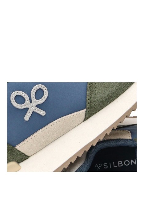Deportivo verde de hombre SILBON 1021603271