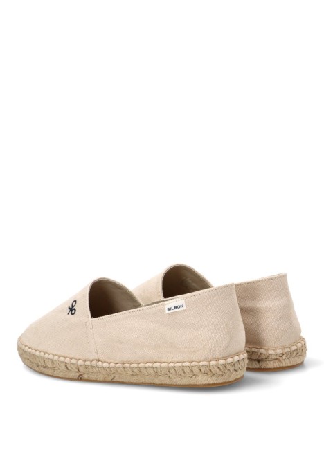 Alpargata beige de hombre SILBON 1011407321