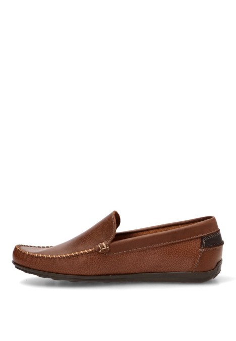 Mocasín náutico Kiowa de piel para hombre DJ. SANTA 1860