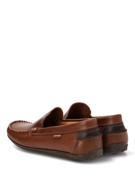 Mocasín náutico Kiowa de piel para hombre DJ. SANTA 1860