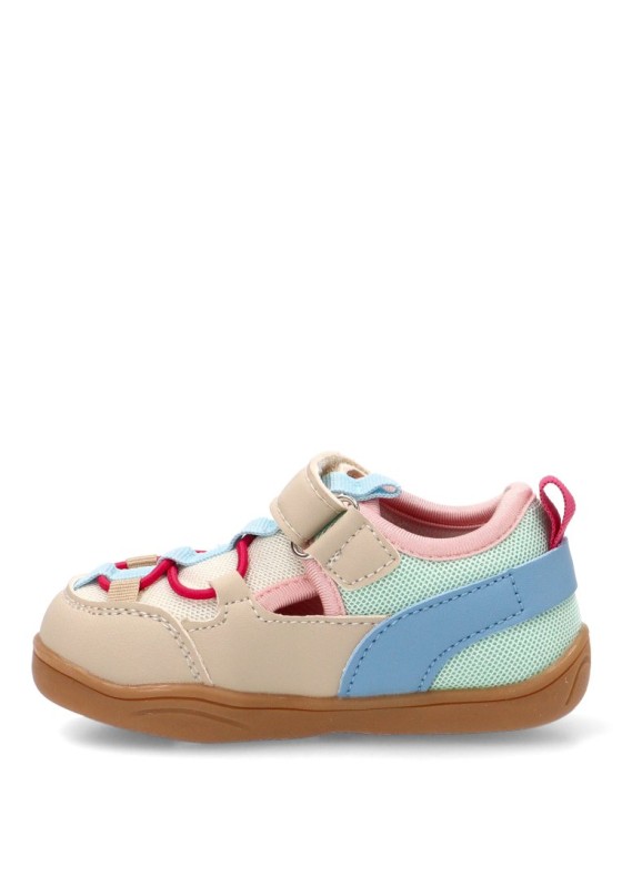 Sandalia multicolor de niña ETIKA 17220