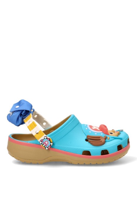 Zueco playa de goma azul para hombre CROCS 212794