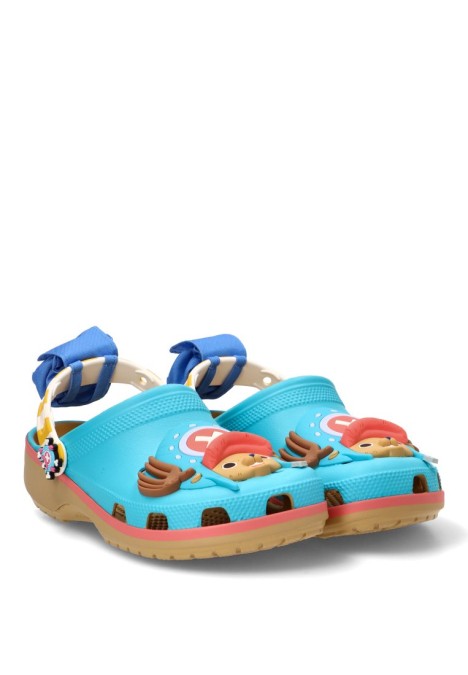 Zueco playa de goma azul para hombre CROCS 212794