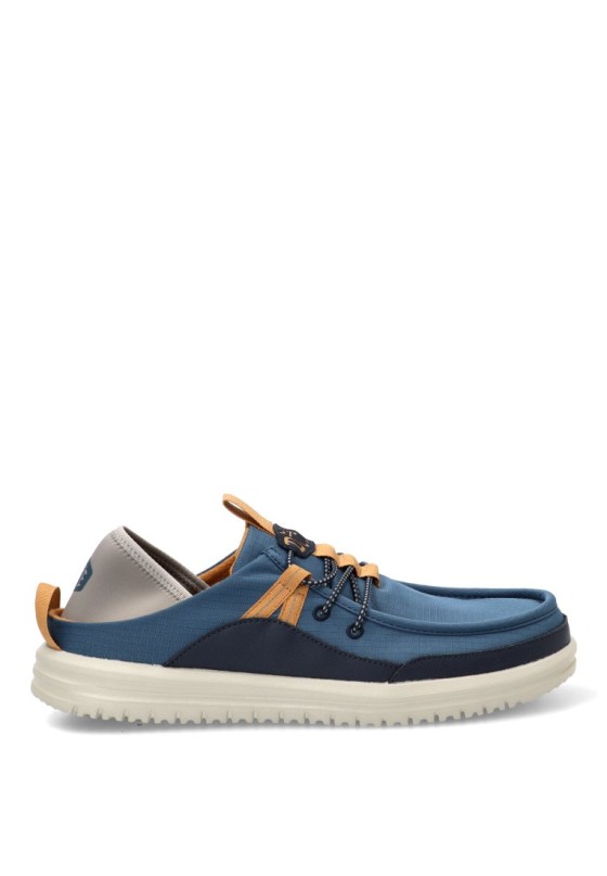 Mocasín náutico Kiova BRADLEY BLIPPER NYLON marino de hombre DUDE