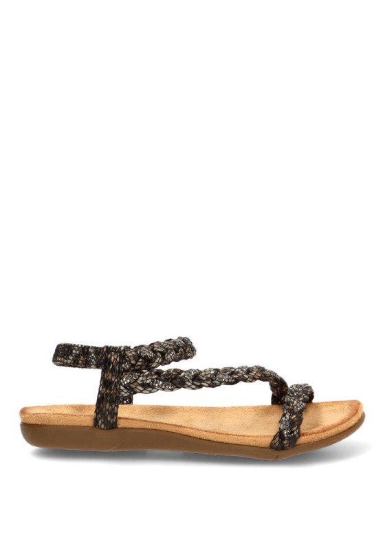 Sandalia de tiras con suela plana de mujer STAY 60-1154