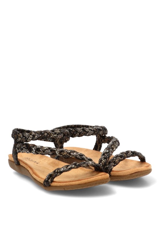 Sandalia de tiras con suela plana de mujer STAY 60-1154