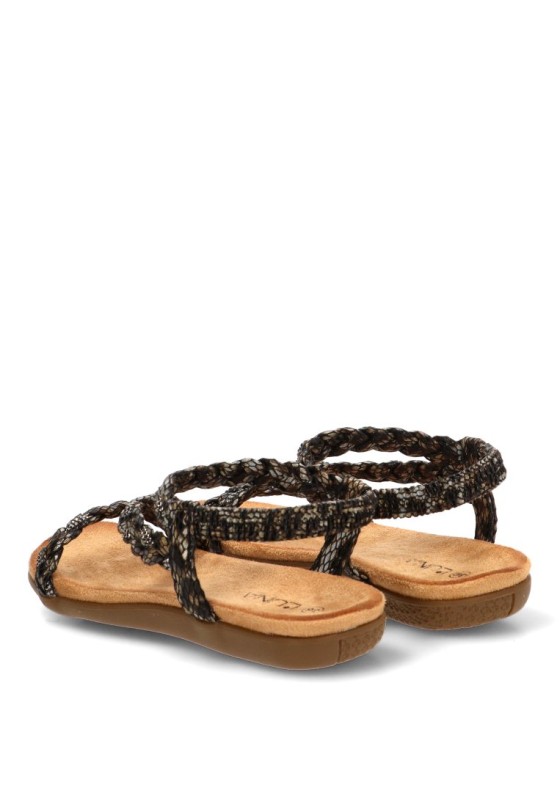 Sandalia de tiras con suela plana de mujer STAY 60-1154
