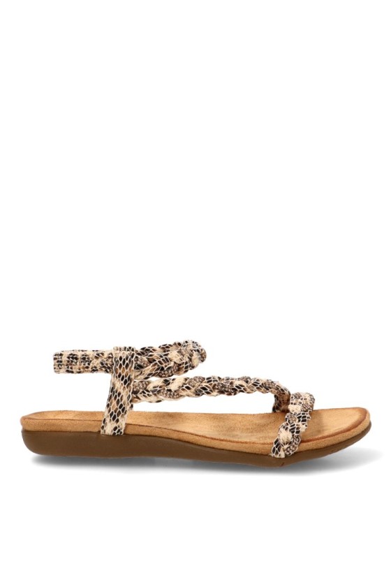 Sandalia beige de mujer STAY 60-1154