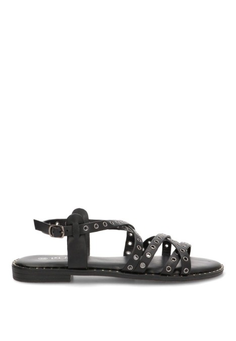 Sandalia con tiras y suela plana de mujer STAY 60-3149