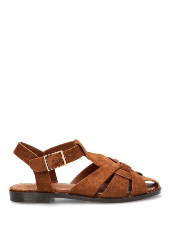 Sandalia con suela plana de mujer BUONAROTTI X-5731