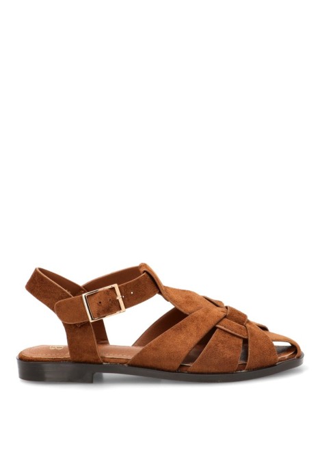 Sandalia con suela plana de mujer BUONAROTTI X-5731