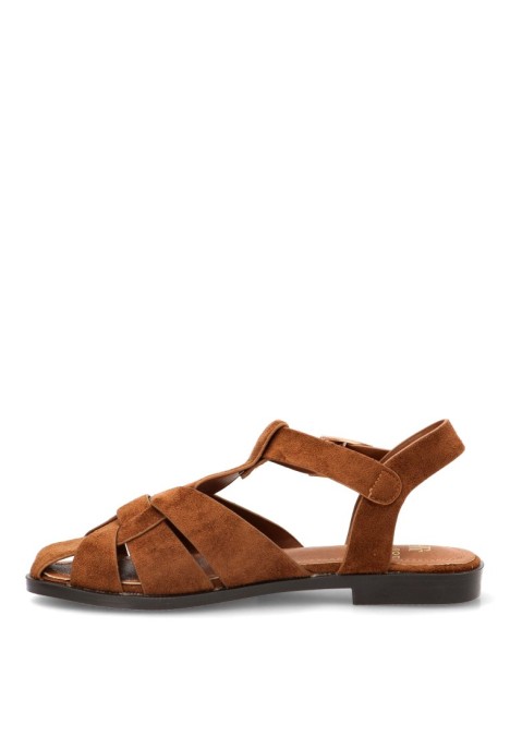 Sandalia con suela plana de mujer BUONAROTTI X-5731