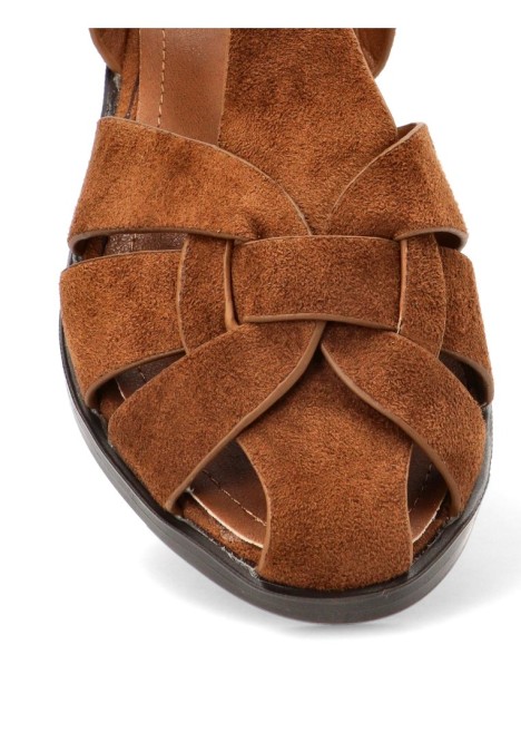 Sandalia con suela plana de mujer BUONAROTTI X-5731