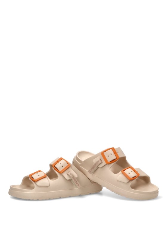 Chanclas sandalias playa beige de mujer DR FRANKLIN DFSH413005