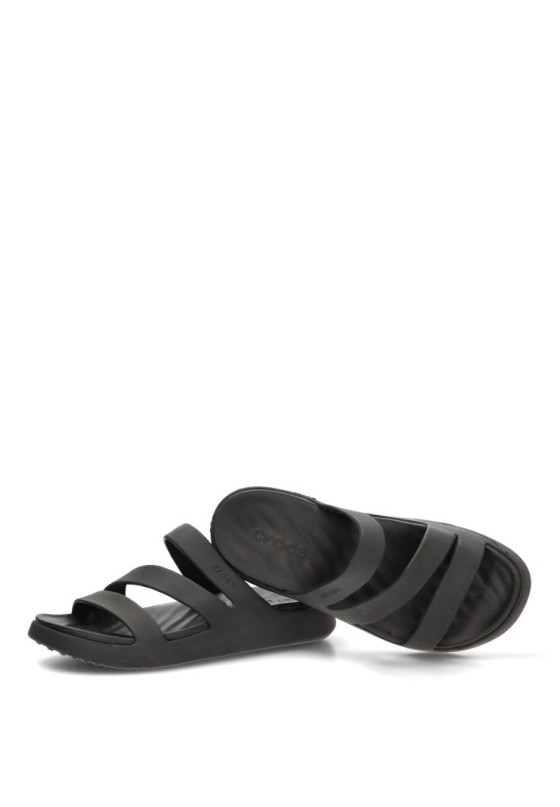 Sandalia negra de mujer CROCS 209587