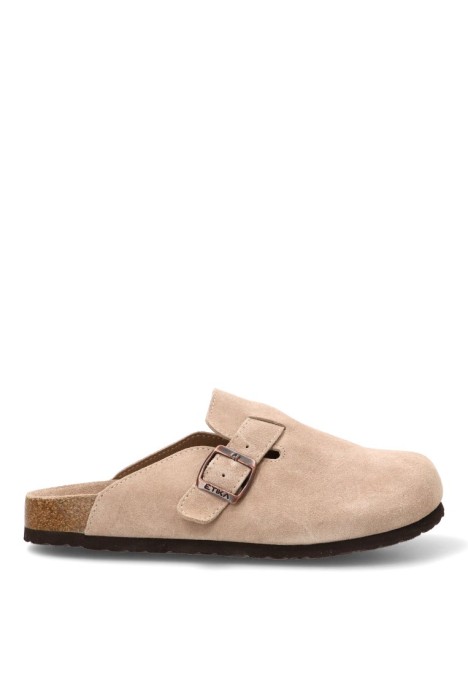 Zueco taupe de hombre ETIKA 41031