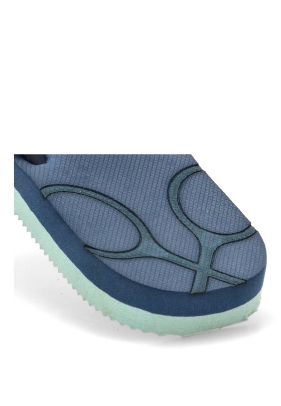Chanclas de playa gris de hombre SILBON 1041502298