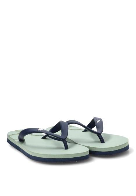 Chanclas de playa con suela plana de goma para hombre SILBON 1041502299