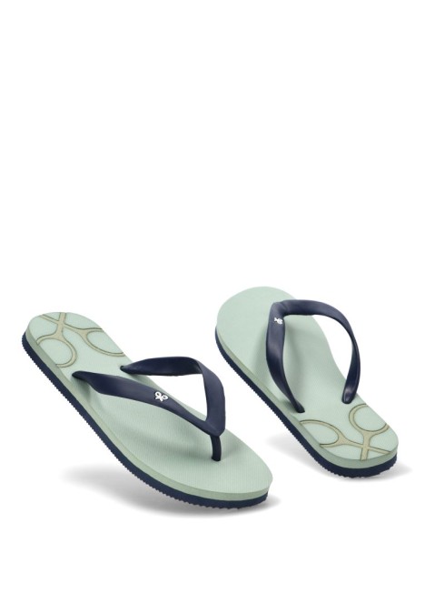 Chanclas de playa con suela plana de goma para hombre SILBON 1041502299