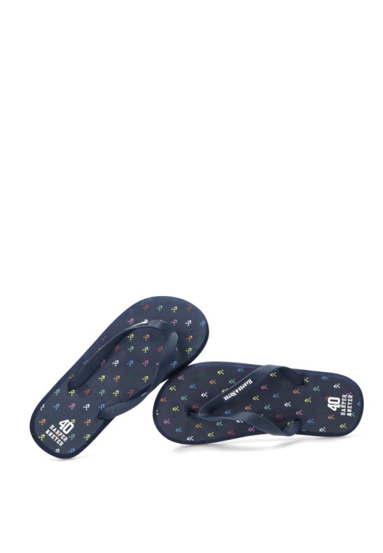 Chanclas de playa para hombre en color marino HARPER & NEYER CHANCLA ICON