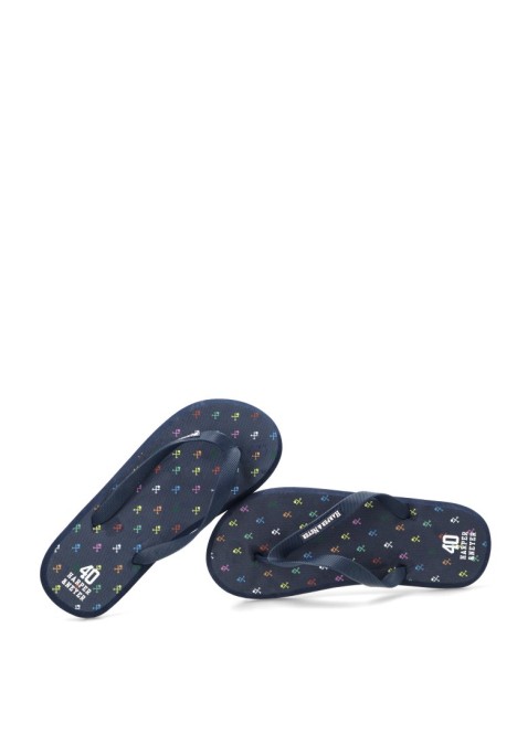 Chanclas de playa para hombre en color marino HARPER & NEYER CHANCLA ICON
