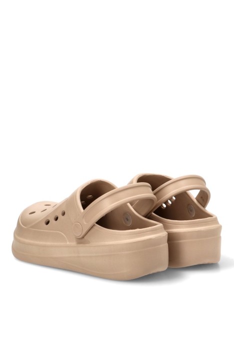 Zueco beige de mujer XTI 145139
