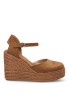 Alpargata con suela cuña alta de mujer BUONAROTTI CF-5319