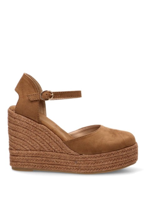 Alpargata con suela cuña alta de mujer BUONAROTTI CF-5319