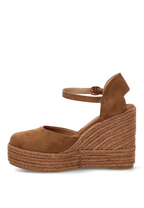Alpargata con suela cuña alta de mujer BUONAROTTI CF-5319