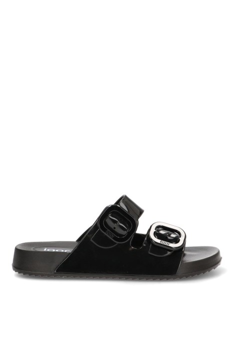 Chanclas de playa HABANA BRILLO con suela plana para mujer IGOR