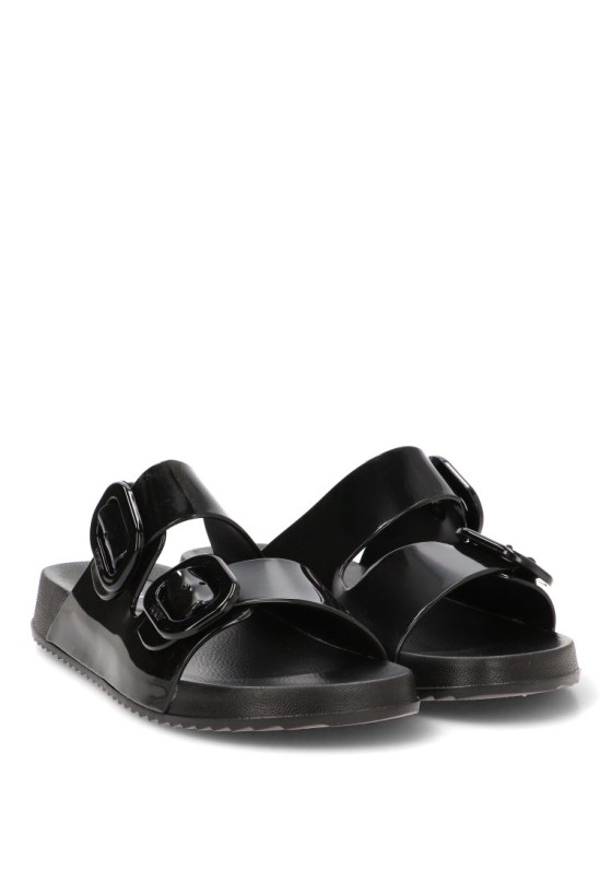 Chanclas de playa HABANA BRILLO con suela plana para mujer IGOR