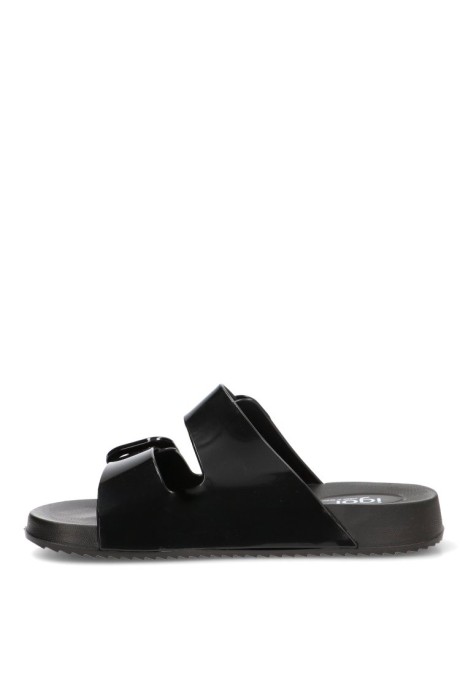 Chanclas de playa HABANA BRILLO con suela plana para mujer IGOR