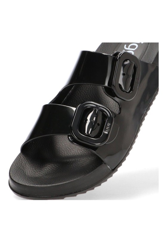 Chanclas de playa HABANA BRILLO con suela plana para mujer IGOR