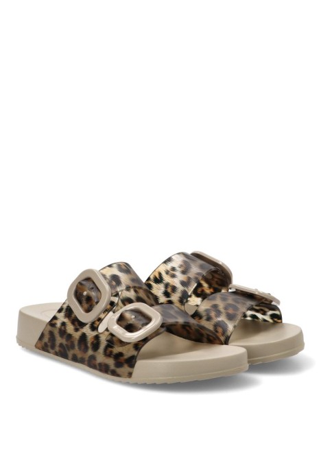 Chanclas de playa HABANA LEO beige para mujer IGOR