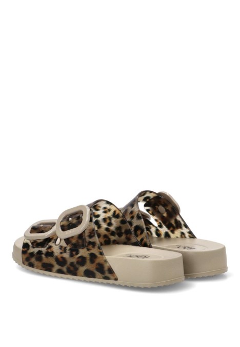 Chanclas de playa HABANA LEO beige para mujer IGOR
