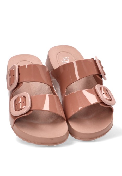 Sandalia de playa HABANA BRILLO rosa para mujer IGOR