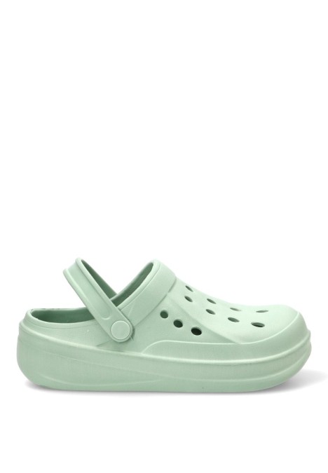 Zueco de playa para mujer XTI 145139 en color aguamar