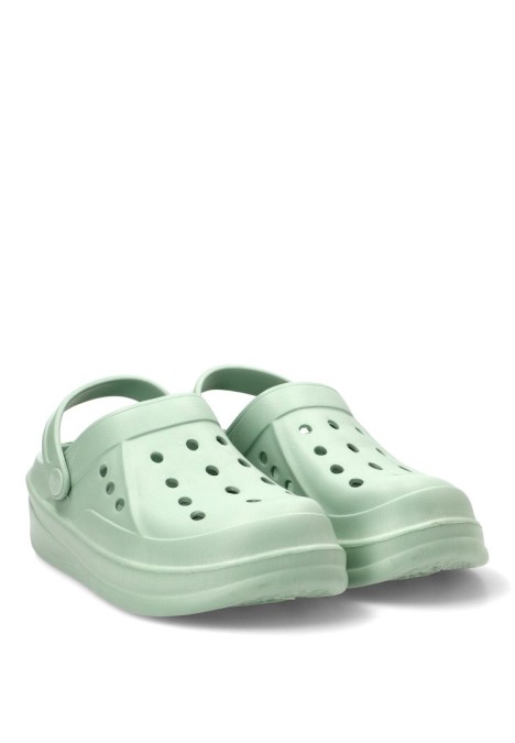 Zueco de playa para mujer XTI 145139 en color aguamar