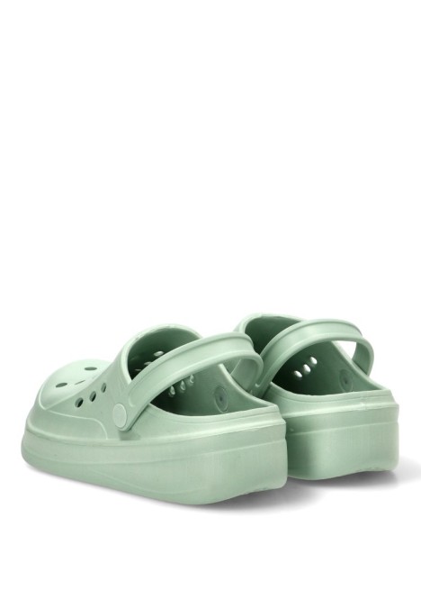 Zueco de playa para mujer XTI 145139 en color aguamar