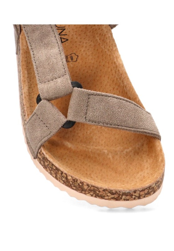 Sandalia beige de mujer STAY 27-1223