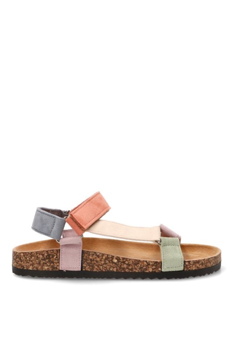 Sandalia multicolor de mujer STAY 27-1223
