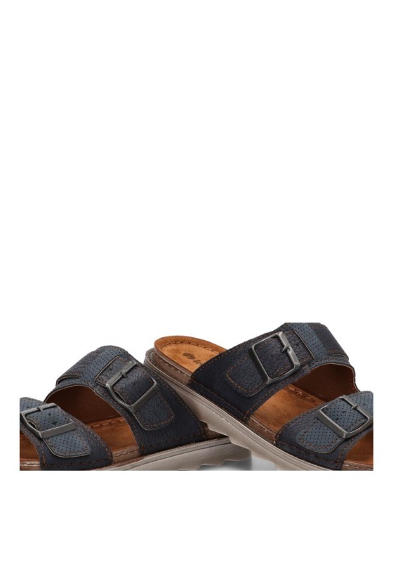 Sandalia azul para hombre Luna Collection BU19