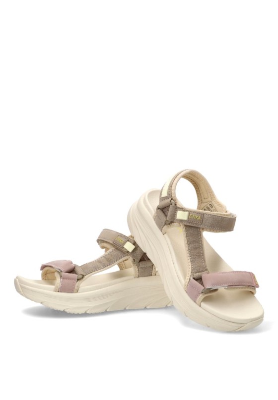 Sandalia multicolor de mujer ETIKA 40107