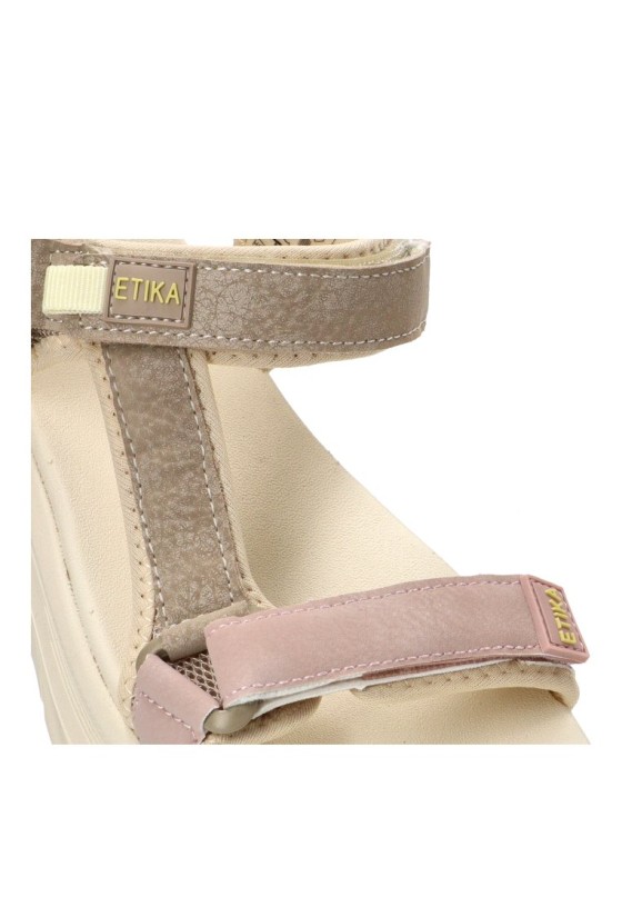 Sandalia multicolor de mujer ETIKA 40107