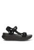 Sandalia negra de mujer ETIKA 40107