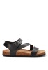 Sandalia negra de hombre ETIKA 41021