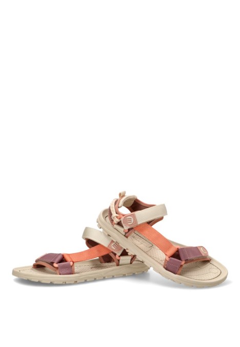 Sandalia teja con diseño barefoot de mujer MUSTANG 85517