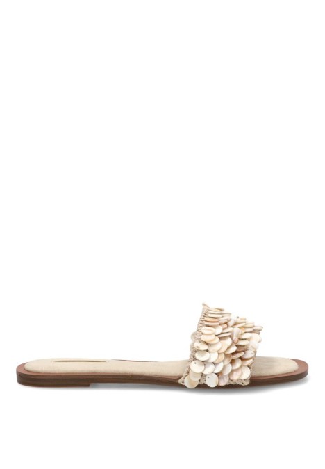 Sandalia natural de mujer LUNA TREND M6426